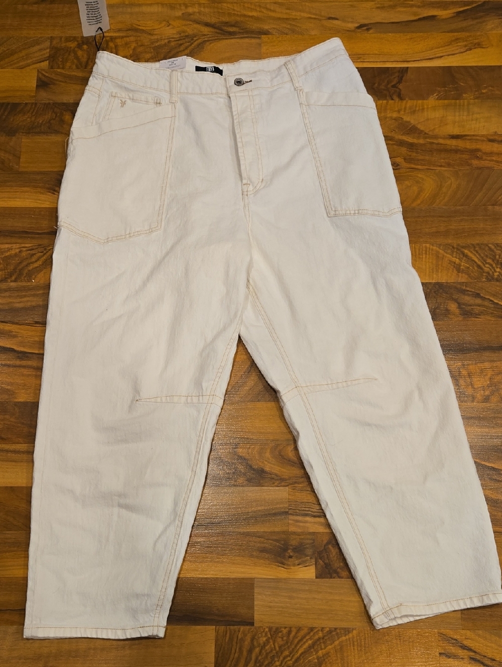 NWT Frye Barrel Jean High Waisted